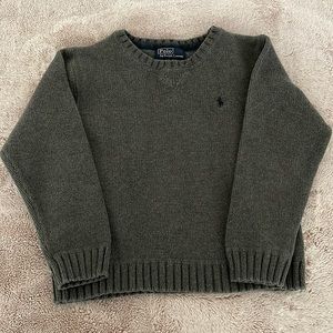 Polo by Ralph Lauren gray sweater